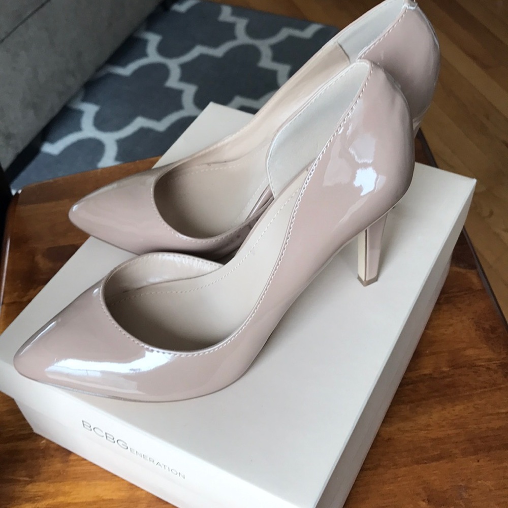 BCBG Nude Heels